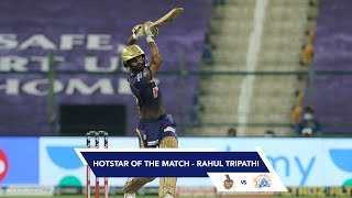 Hot Star of the Match | Rahul Tripathi | KKRvCSK