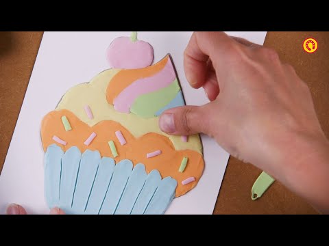 Spalvinimo plastilinu rinkinys JOVI COOL CANDY, su priedais