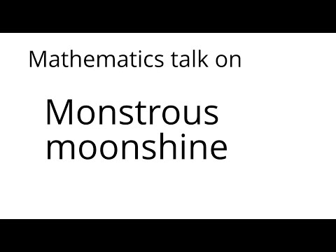 Monstrous moonshine