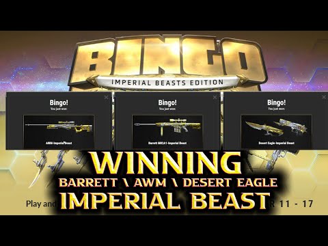 Imperial Beast Bingo | Crates Opening | Crossfire West
