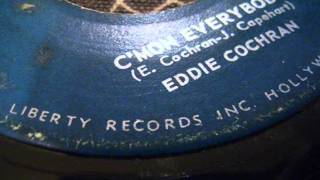Eddie Cochran - C&#39;mon Everybody 45 rpm 1958