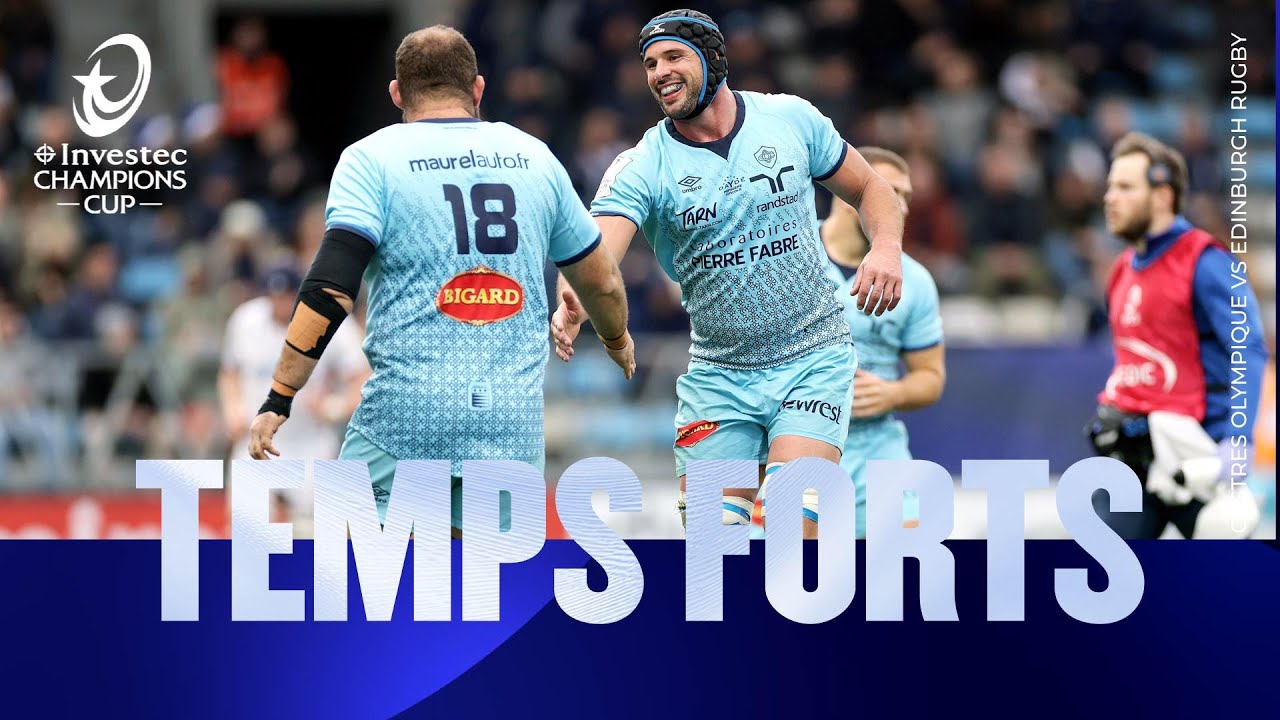 Temps Forts - Castres Olympique v Edinburgh Rugby | Investec Champions Cup 2025/26