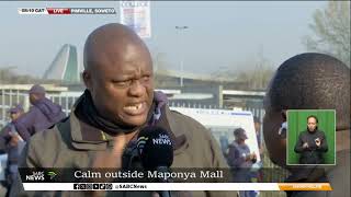 Download lagu Maponya Mall e-hailing attack | Mall calm after e-hailing attack in Soweto mp3 Download lagu Maponya Mall e-hailing attack | Mall calm after e-hailing attack in Soweto mp3
