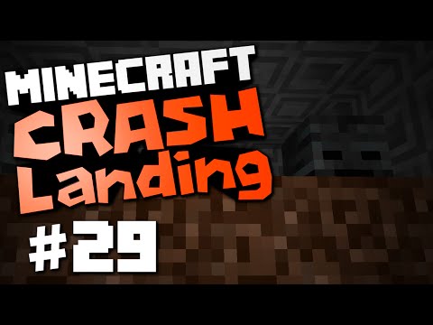 Minecraft Crash Landing #29 "Wither Boss & Cursed Earth & Builders Wand!"