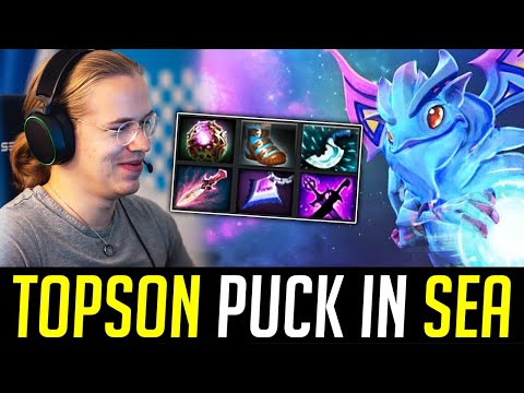Topson PUCK - Toying everyone in SEA pubs DOTA 2