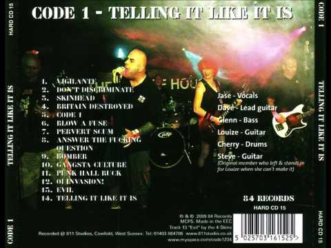 Code 1 - Answer The Fucking Question.