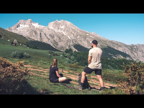 Hiking 60 km in Picos De Europa Spain. (Fuente De, Ruta Del Cares, Naranjo De Bulnes)