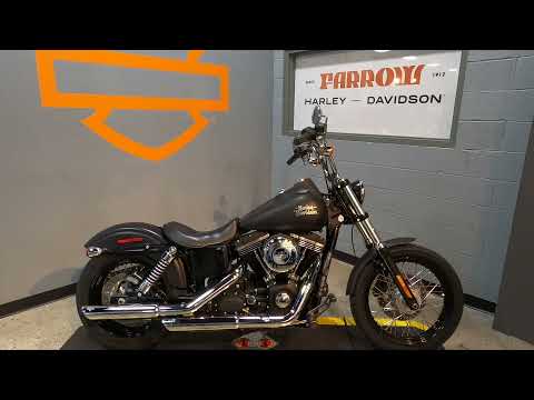 2016 Harley-Davidson Dyna Street Bob FXDB 103