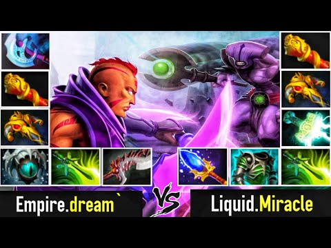 Liquid.Miracle [Faceless Void] VS Empire.Dream [Anti Mage] Super Hard Carry Game 7.22 Dota 2