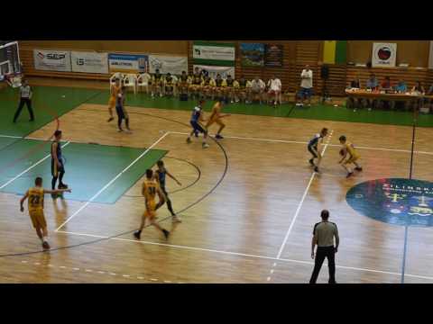 MBK Victoria Žilina MŠK BK Žiar nad Hronom 76:48 (34:28) - záznam zápasu