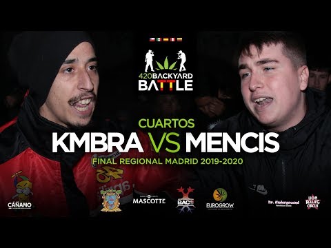 KMBRA vs MENCIS. 4os. Final Regional Madrid 2020. 420 Backyard Battle