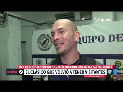 Otro clásico con público visitante: Dep. Merlo 1 - Arg. de Merlo 0 (Sportia 20/8/2019)