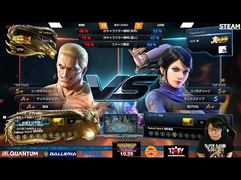 2020/09/01 TEKKEN7 chikurin(Geese) vs kagemaru(Zafina)