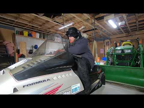 1991 Formula MX Ski Doo Battery Install