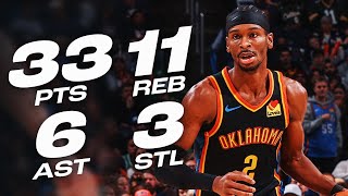 Shai Gilgeous-Alexander - Oklahoma City Thunder - Boston Celtics