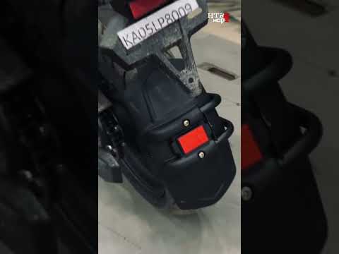 Universal tyre hugger fitting | htrzmodz Bangalore | #universal #tyre #tyrehugger #tyres #bangalore