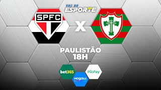 SÃO PAULO X PORTUGUESA - AO VIVO | CAMPEONATO PAULISTA – 21/01/2026