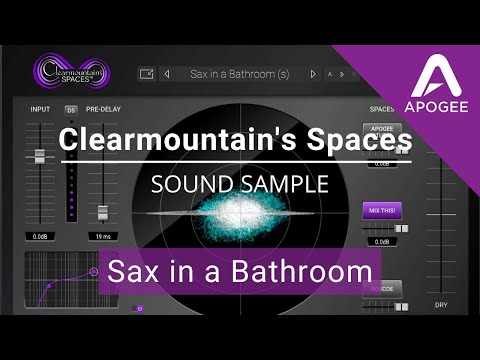 Clearmoiuntain's Spaces Plugin Preset Comparison - Sax in a Bathroom