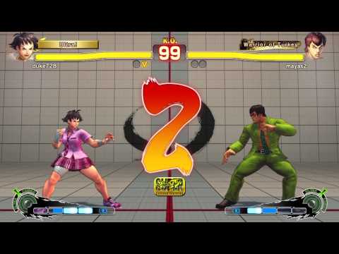 SSF4AE Ranked Asia: duke728 (Makoto) VS mayas2 (Fei Long)