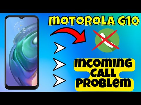 Incoming Call Problem Motorola G10 / G10 Power || How to solve the incoming call not working issues