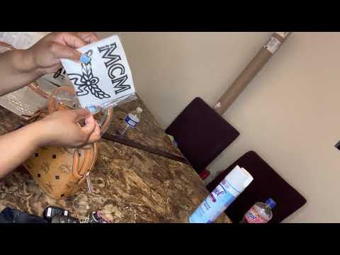 MUST WATCH before purchasing MCM Anna Tote in Visetos unboxing on the go!