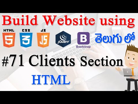 1 How to Build Website using Html CSS JS jQuery Bootstrap Usage of Developer Tools
