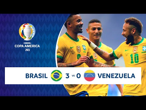 HIGHLIGHTS BRASIL 3 - 0 VENEZUELA | COPA AMÉRICA 2021 | 13-06-21