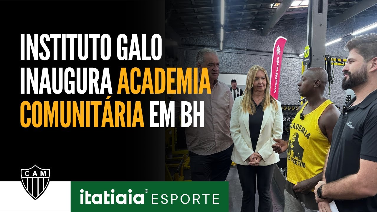 INSTITUTO GALO AJUDA NA REVITALIZAÇÃO DE ACADEMIA COMUNITÁRIA NA REGIÃO LESTE DE BELO HORIZONTE