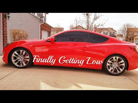 After Eibach (Sportline) Springs/ 2013 Genesis Coupe 3.8 R Spec