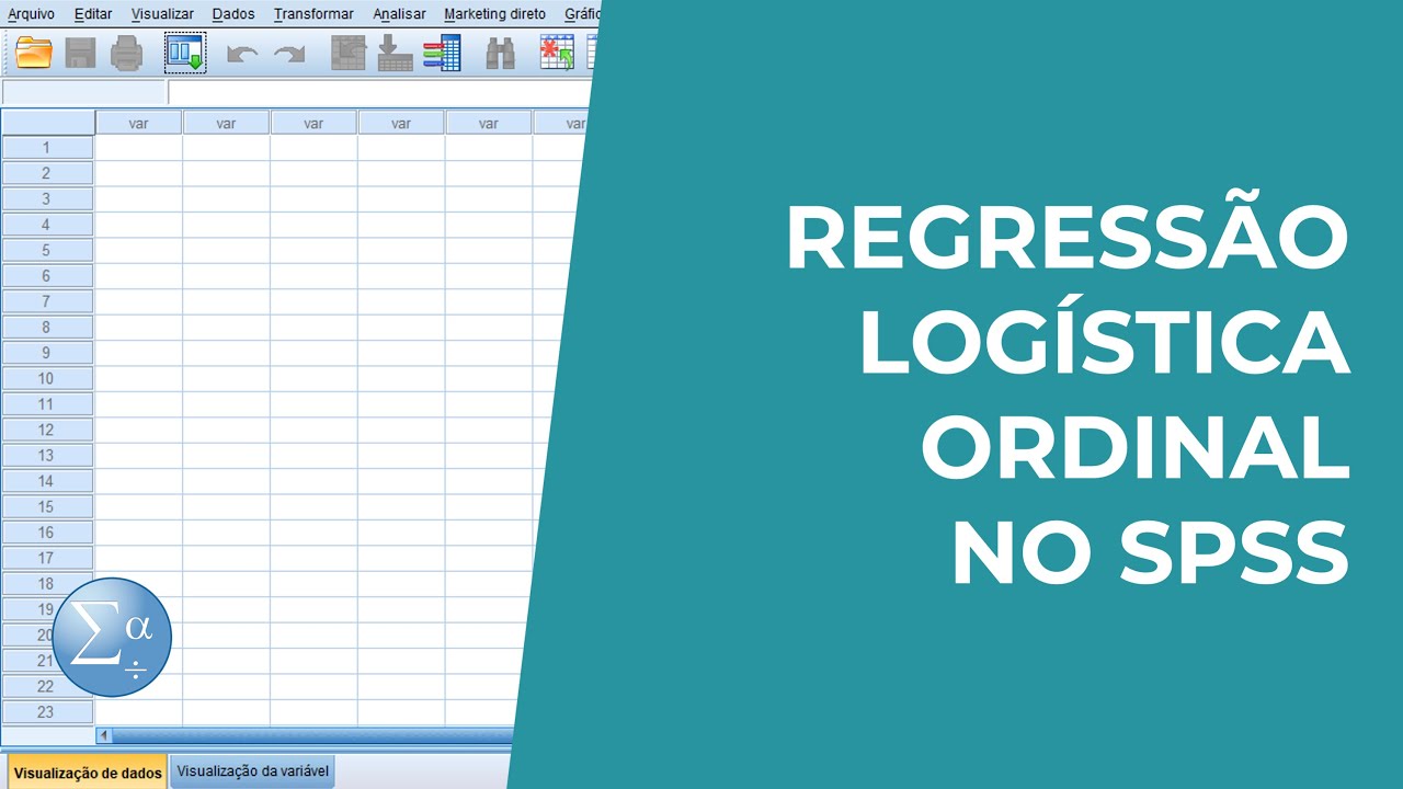 Regressão logística ordinal no SPSS