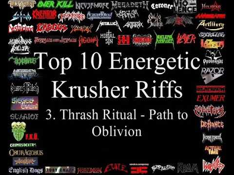 Energetic Krusher Top 10 Riffs