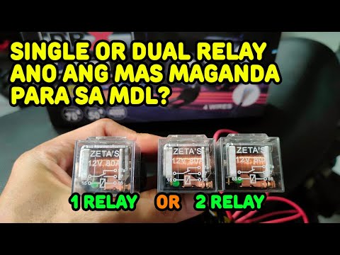 1 relay or 2 relay sa Mini Driving Light