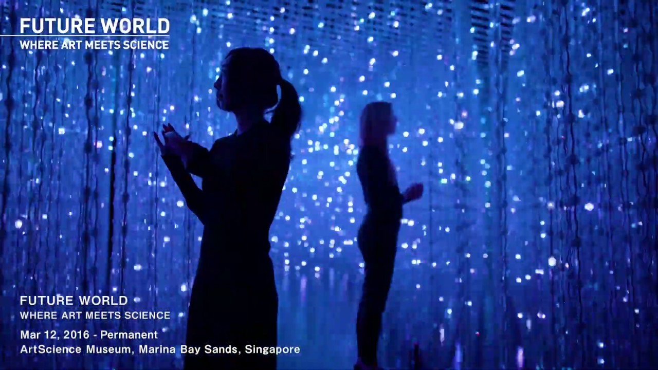 Explore the captivating Future World at Singapore's ArtScience Museum.