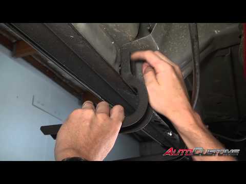 Lund Summit Ridge Running Board Installation on 2012 Ford F150 - AutoCustoms.com