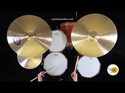 Timothy Roberts 22" ReCreation ride cymbal (2116g) 1080p