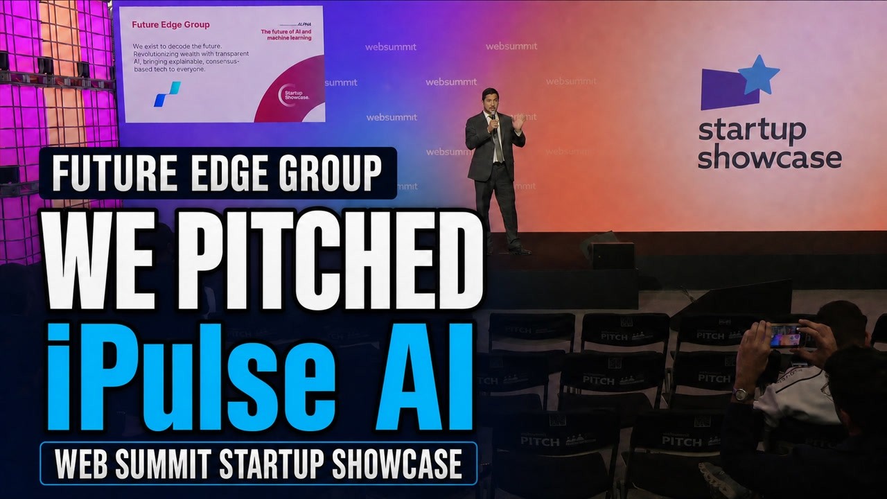 Future Edge Group Pitches iPulse AI | Web Summit Startup Showcase