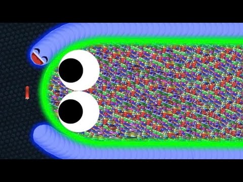 Slither.io Epic Kill Compilation! Giant Pro Snakes vs Tiny Troll Snake