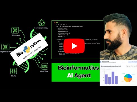 Build a BioPython AI Agent | DNA, RNA & Protein Sequence Analysis with Python