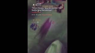 Download lagu STORY WA ML | STORY WA 30 DETIK | BUKAN DEWASA YG MENAKUTKAN TAPI REALITA #SHORT #MOBILELEGENDS mp3 Download lagu STORY WA ML | STORY WA 30 DETIK | BUKAN DEWASA YG MENAKUTKAN TAPI REALITA #SHORT #MOBILELEGENDS mp3