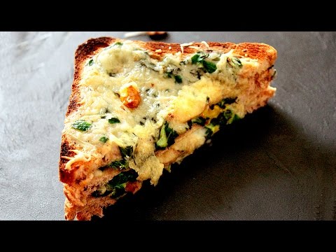 croque-monsieur vÃ©gÃ©tarien aux Ã©pinards et mascarpone