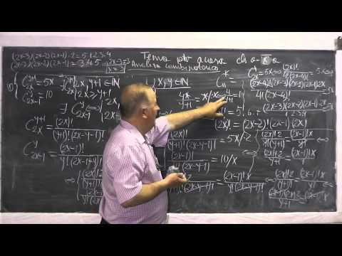 1/2 Lectia 495 - Analiza combinatorica Permutari Aranjamente Combinari Binomul lui Newton - Clasa 10