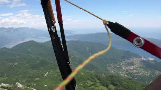 preview picture of video 'Paragliding Herceg-Novi, Radostak'