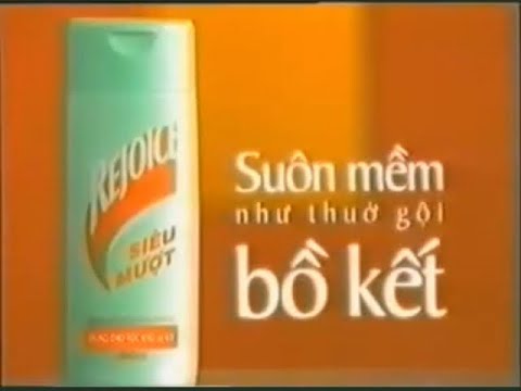Dầu gội Rejoice Siêu Mượt - Bồ Kết (30s) - Vietnam, 1999