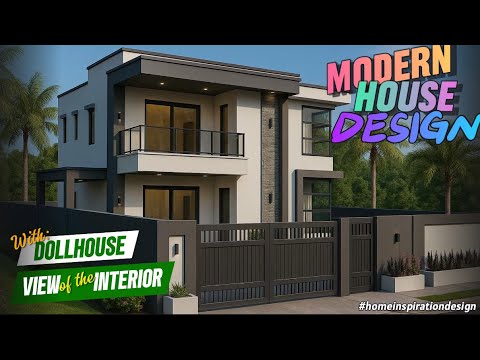 MOERN HOUSE DESIGN 3D Animation