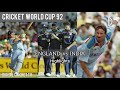 CRICKET WORLD CUP 92 / ENGLAND vs INDIA / 2nd Match / HD Highlights / DIGITAL CRICKET TV