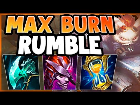 HOW CAN RIOT GO AND LET RUMBLE DO THIS MUCH DMG?? RUMBLE SEASON 11 TOP GAMEPLAY! league of Legends