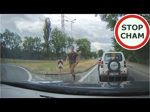 Agresja drogowa - próba pobicia