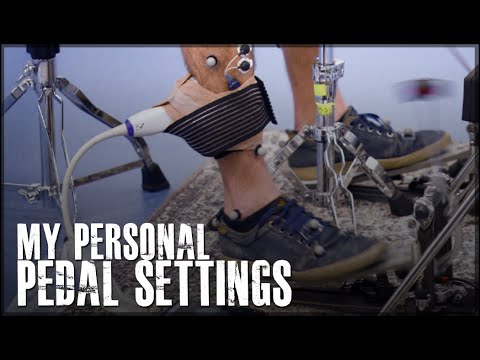 My Personal Pedals And Throne Settings - James Payne & Drums Biomech