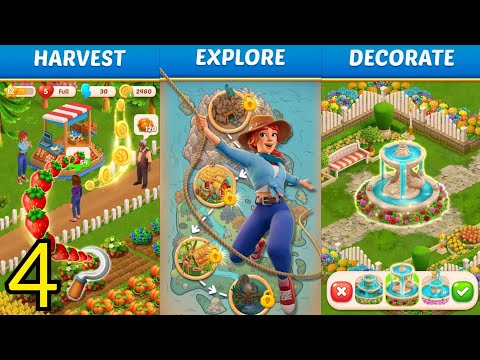 Fiona's Farm: Gameplay Walkthrough Level 5 Part 4 (Ios.android) #gamingvideos