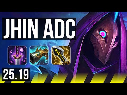 JHIN & Neeko vs ASHE & Kennen (ADC) | Legendary | KR Master | 25.19